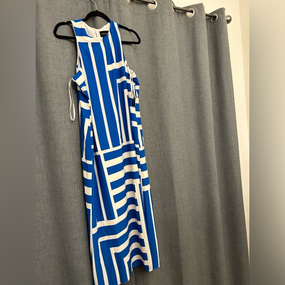 Donna Morgan Women's Sleeveless Halter Cut Maxi Dress Event Occasion Party Date - Picture 4 of 6